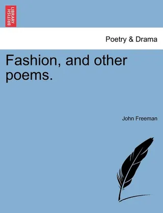 Fashion, and Other Poems