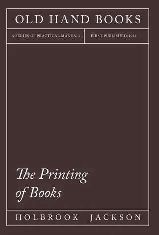 The Printing of Books