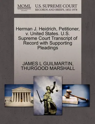 Herman J. Heidrich, Petitioner, v. United States