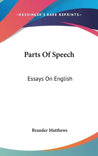 Parts Of Speech