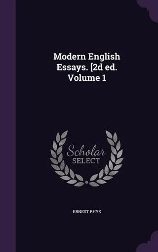 Modern English Essays