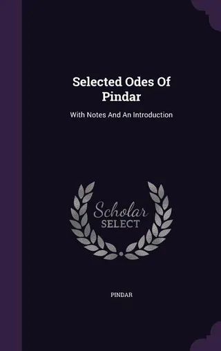 Selected Odes Of Pindar
