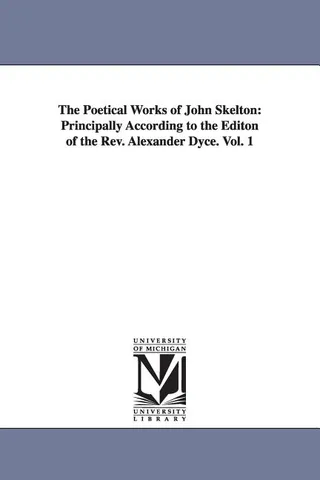 The Poetical Works of John Skelton