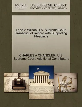 Lane v. Wilson
