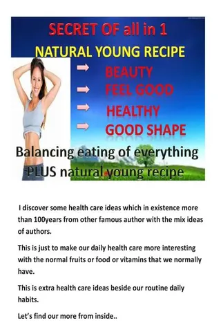 Natural Young Recipe