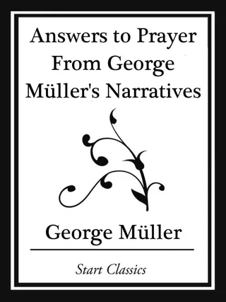 Answers to Prayer From George Müller's Narratives