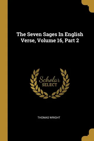 The Seven Sages In English Verse