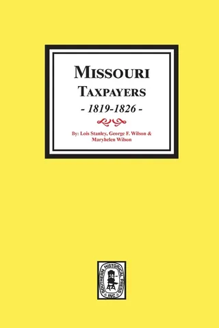 Missouri Taxpayers, 1819-1826