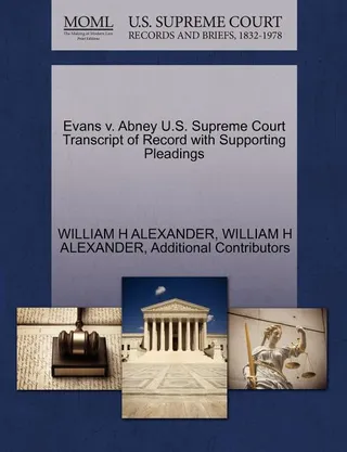 Evans v. Abney