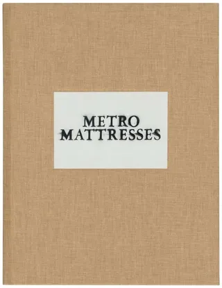 Ed Ruscha: Metro Mattresses
