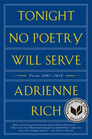 Tonight No Poetry Will Serve