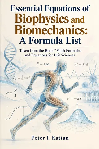 Essential Equations of Biophysics and Biomechanics