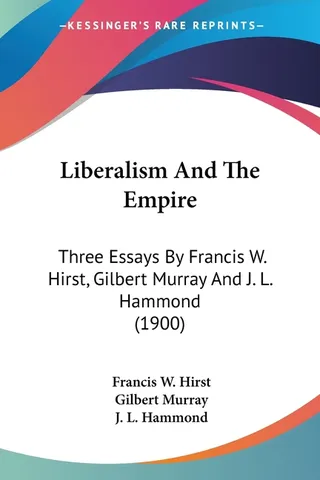 Liberalism And The Empire