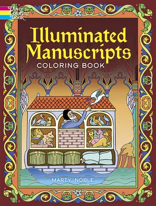 Illuminated Manuscripts Coloring Book