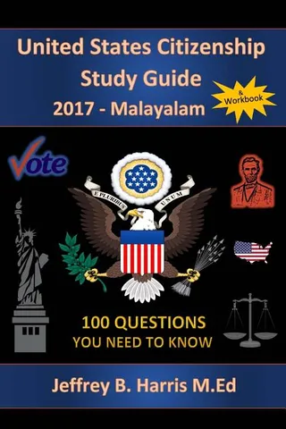 United States Citizenship Study Guide and Workbook - Malayalam