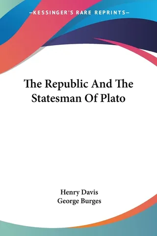 The Republic And The Statesman Of Plato