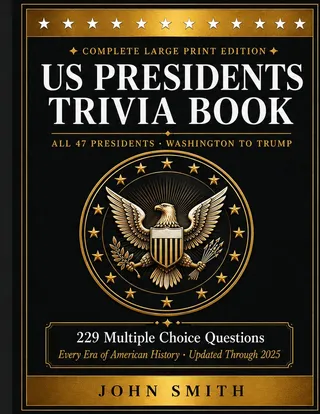 US Presidents Trivia Book