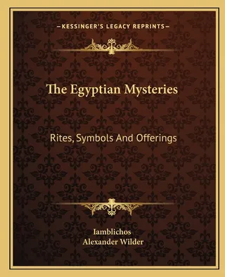 The Egyptian Mysteries
