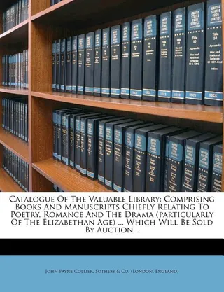 Catalogue of the Valuable Library