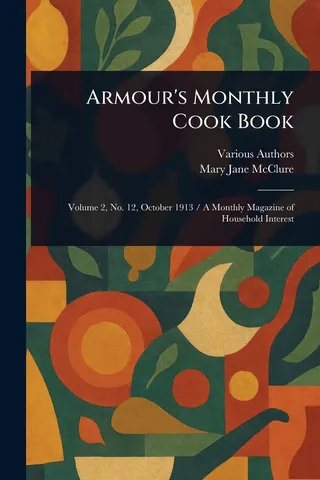 Armour's Monthly Cook Book