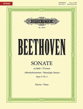 Piano Sonata No. 14 in C Sharp Minor Op. 27 No. 2 Moonlight