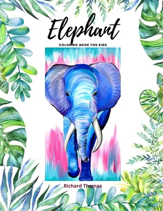 Elephant Coloring Book