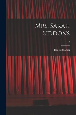 Mrs. Sarah Siddons
