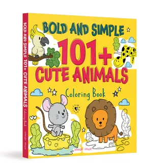 101+ Cute Animals Coloring Book