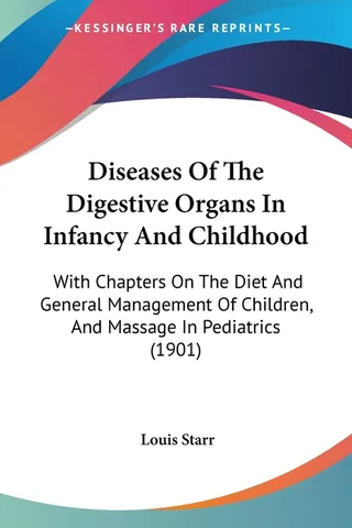 Diseases Of The Digestive Organs In Infancy And Childhood