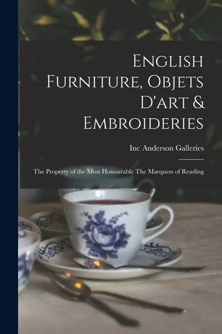 English Furniture Objets D'art & Embroideries