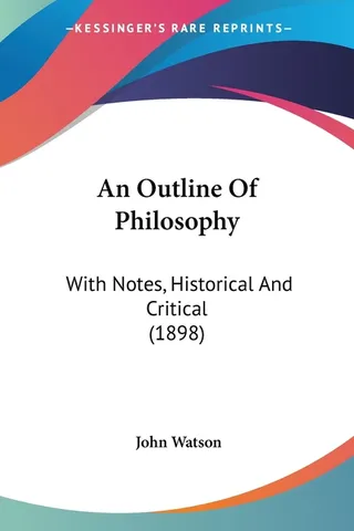 An Outline Of Philosophy