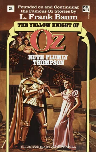 Yellow Knight of Oz Wonderful Oz Book, No 24