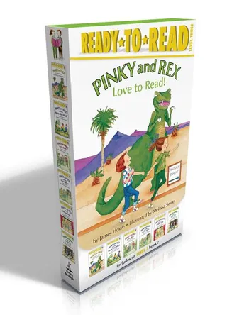 Pinky and Rex Love to Read! Boxed Set