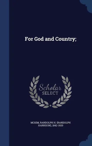 For God and Country