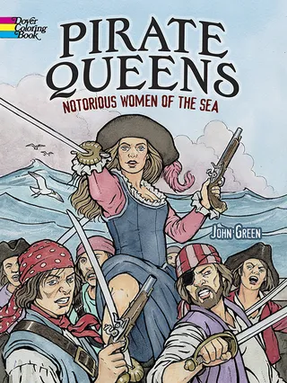 Pirate Queens Coloring Book