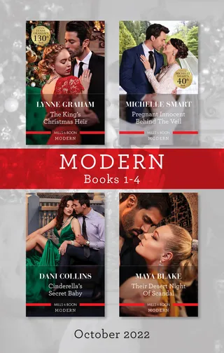 The King's Christmas Heir / Pregnant Innocent Behind the Veil / Cinderella's Secret Baby / Their Desert Night of Scandal