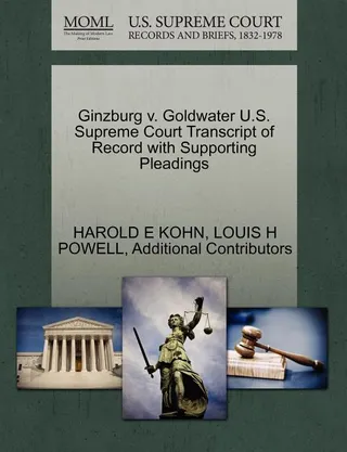 Ginzburg v. Goldwater