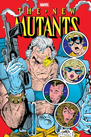 New Mutants Omnibus Vol. 4 Rob Liefeld Cable Cover