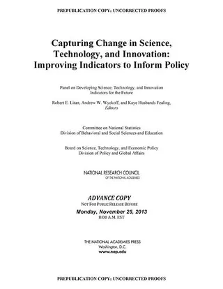 Capturing Change in Science, Technology, and Innovation