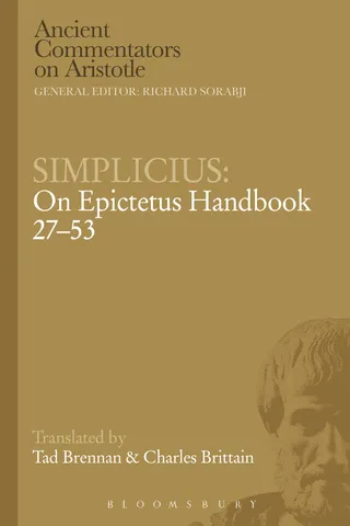 Simplicius: On Epictetus Handbook