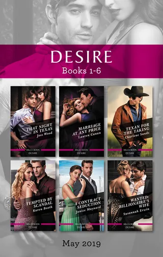 That Night in Texas / Marriage at Any Price / Texan for the Taking / Tempted by Scandal / A Contract Seduction / Wanted