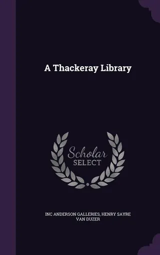 A Thackeray Library