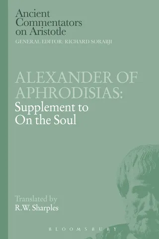 Supplement to On the Soul