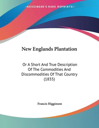 New England's Plantation