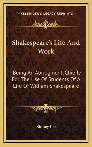 Shakespeare's Life And Work