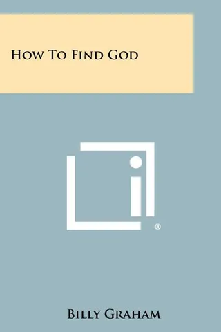 How to Find God