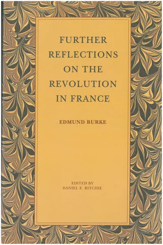 Further Reflections on the Revolution in France