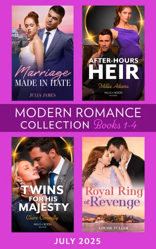 Modern Romance July 2025 Books 1-4