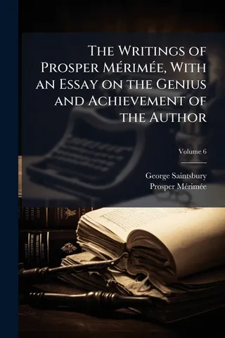 The Writings of Prosper Mérimée
