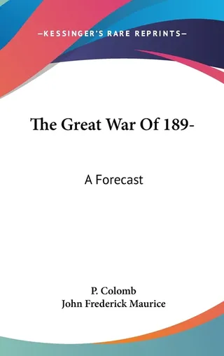 The Great War Of 189-